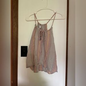 Tunic Shirt with tie in front